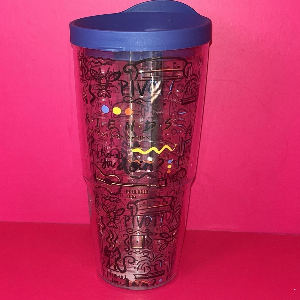 Tervis Warner Bros Friends The‎ Series F.R.I.E.N.D.S. 16 oz Tervis Tumbler & Lid